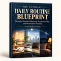 The Ultimate Daily Routine Blueprint – Morning, Productivity & Evening Routine Guide