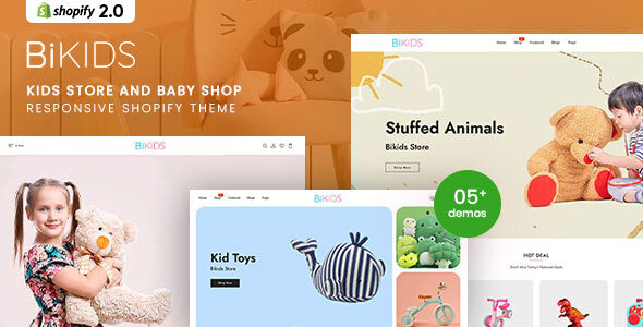 BiKids – Kids Store & Baby Shop Shopify Theme