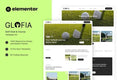 Glofia – Golf Club & Golf Course Elementor Template Kit